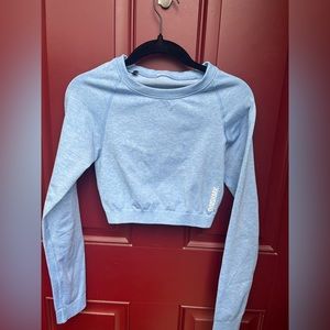 Gymshark Marl cropped long sleeve